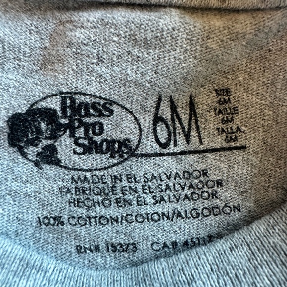 Bass Pro Shops  6 Month Boys Short Sleeve Hunting Tee Shirt - Picture 4 of 4